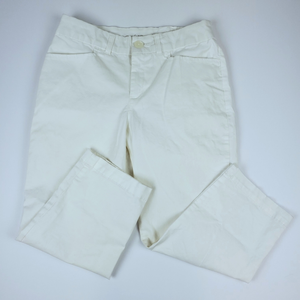 Croft & Barrow White Classic Fit Capri Pants